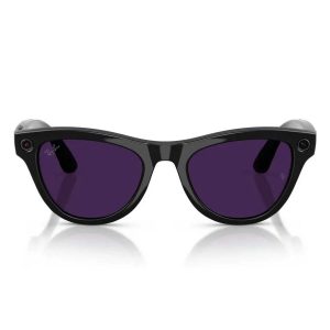 Умные очки Ray-Ban Skyler (Gen 2) Shiny Mystic Violet/Clear Amethyst Transitions (RW4014)