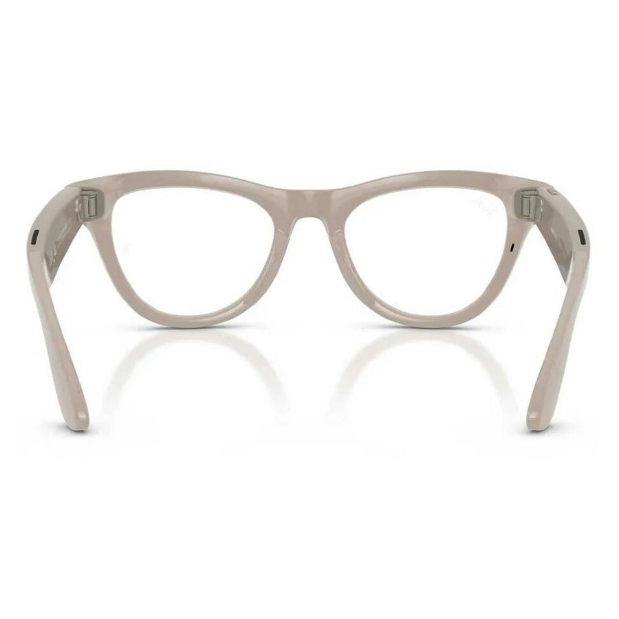 Умные очки Ray-Ban Skyler (Gen 2) Shiny Chalky Grey/Clear Sapphire Transitions (RW4014)