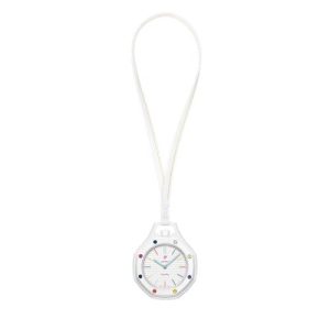 Карманные часы Audemars Piguet & Swatch Royal Pop Белый (Huit Blanc)