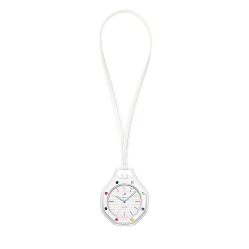 Карманные часы Audemars Piguet & Swatch Royal Pop Белый (Huit Blanc)