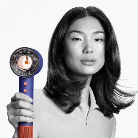 Фен Dyson Supersonic Nural HD16 Vinca Blue/Topaz Orange (Вилка EU)