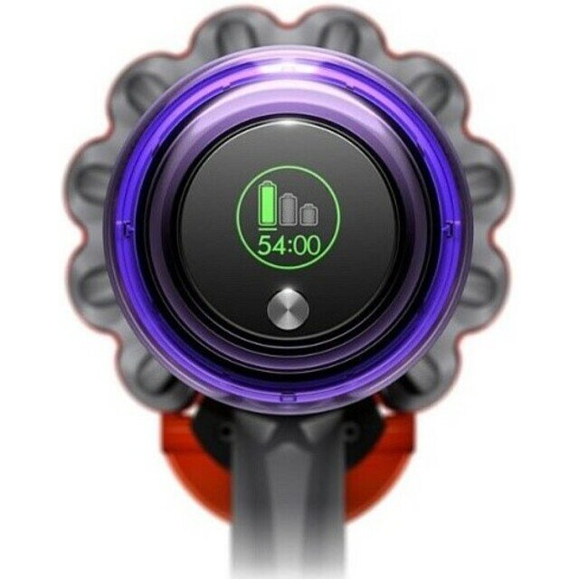 Вертикальный беспроводной пылесос Dyson V15 Origin Fluffy (SV41) Iron/Red (Вилка EU)