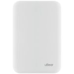 Внешний аккумулятор uBear Flow Magnetic 5000 мАч Белый