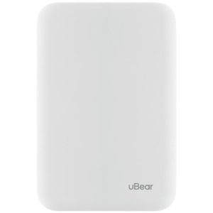 Внешний аккумулятор uBear Flow Magnetic 5000 мАч Белый