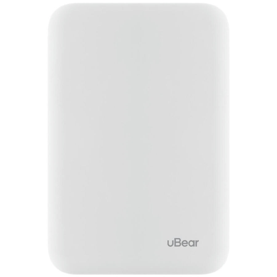 Внешний аккумулятор uBear Flow Magnetic 5000 мАч Белый