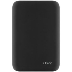 Внешний аккумулятор uBear Flow Magnetic 5000 мАч Черный