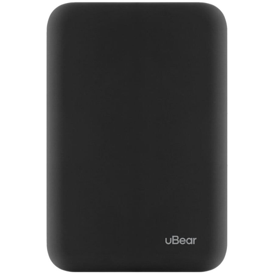 Внешний аккумулятор uBear Flow Magnetic 5000 мАч Черный