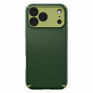 Чехол защитный Spigen Nano Pop Hybrid MagSafe для iPhone 17 Pro Зеленый (Avo Green)