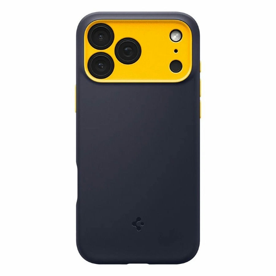 Чехол защитный Spigen Caseology Nano Pop MagSafe для iPhone 17 Pro Синий (Blueberry Navy)