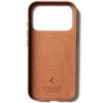 Чехол защитный Mujjo Leather для iPhone 17 Pro Коричневый (Tan)