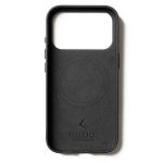 Чехол защитный Mujjo Leather для iPhone 17 Pro Черный (Black)