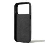 Чехол защитный Mujjo Leather для iPhone 17 Pro Черный (Black)