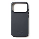 Чехол защитный Mujjo Leather для iPhone 17 Pro Серый (Basalt)