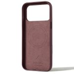 Чехол защитный Mujjo Leather для iPhone 17 Pro Max Красный (Bronze Red)