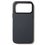 Чехол защитный Mujjo Leather для iPhone 17 Pro Max Серый (Basalt)