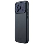 Чехол защитный Mujjo Leather для iPhone 17 Pro Max Серый (Basalt)