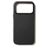 Чехол защитный Mujjo Leather для iPhone 17 Pro Max Черный (Black)
