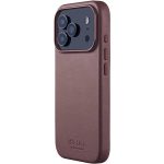 Чехол защитный Mujjo Leather для iPhone 17 Pro Красный (Bronze Red)