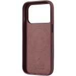 Чехол защитный Mujjo Leather для iPhone 17 Pro Красный (Bronze Red)