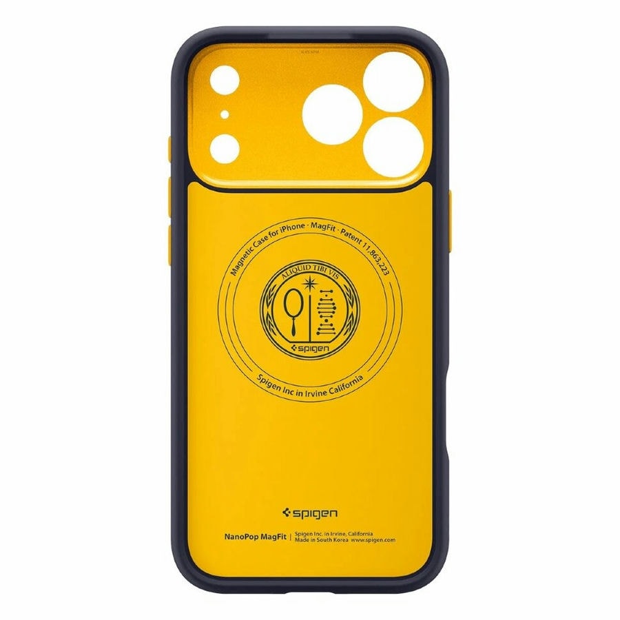 Чехол защитный Spigen Caseology Nano Pop MagSafe для iPhone 17 Pro Max Синий (Blueberry Navy)
