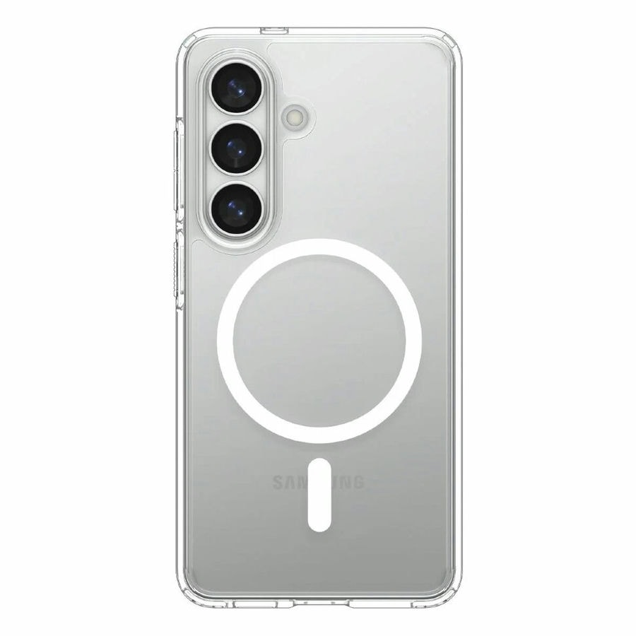 Чехол защитный Spigen Ultra Hybrid MagSafe для Samsung Galaxy S26 Ultra Прозрачный (Сlear White)