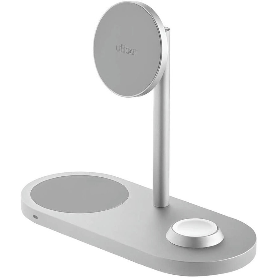 Беспроводное зарядное устройство uBear Stage Pro 3 в 1 Samsung MagSafe Cеребро