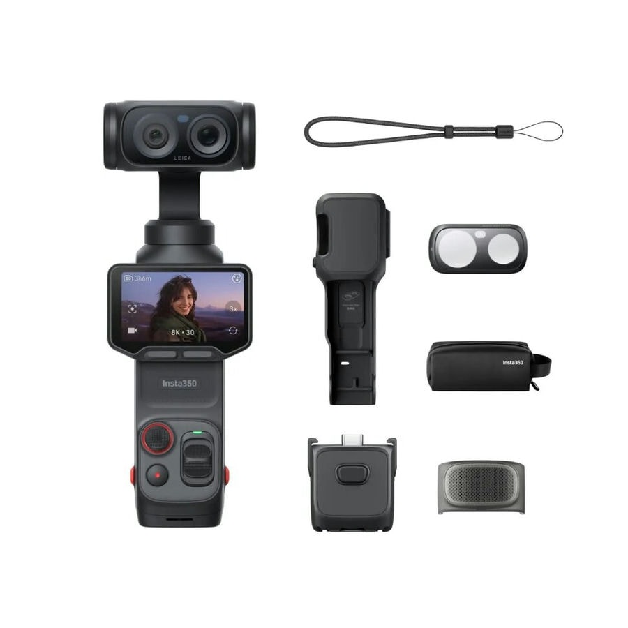Экшн-камера Insta360 Luna Ultra Essential Bundle Черный (Cosmic Black)
