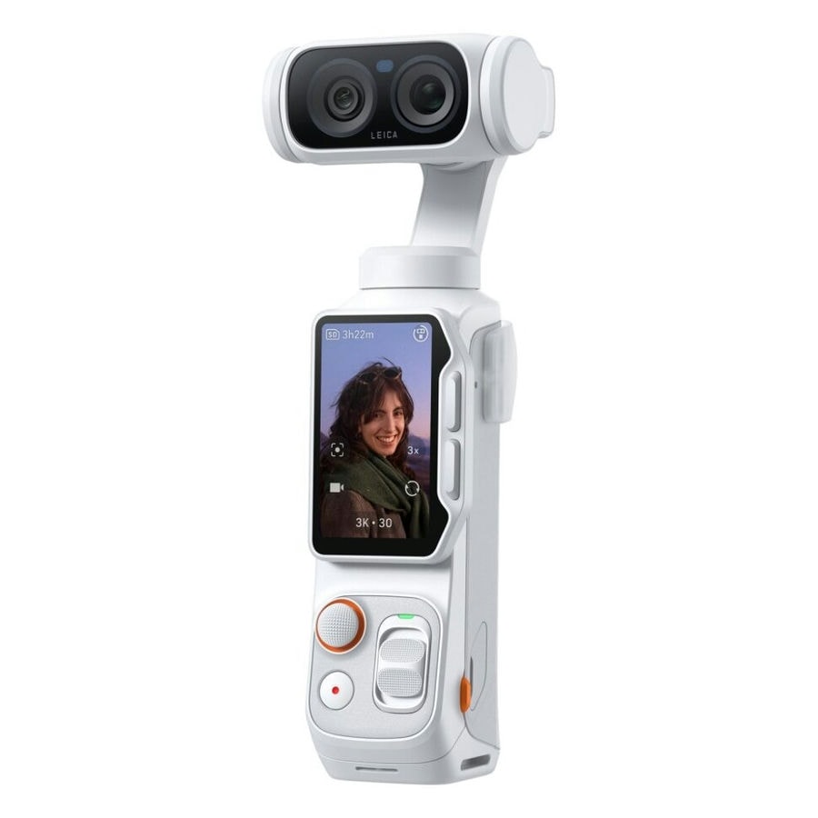 Экшн-камера Insta360 Luna Ultra Standard Bundle Белый (Stellar White)