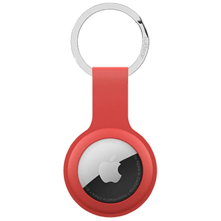 Брелок-подвеска uBear Touch Ring Case for AirTag Красный