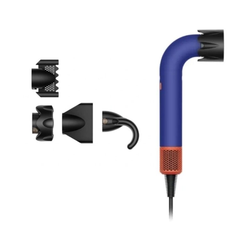 Фен Dyson Supersonic R Pro HD18 Professional Vinca Blue/Topaz Orange (Вилка EU/без кейса)