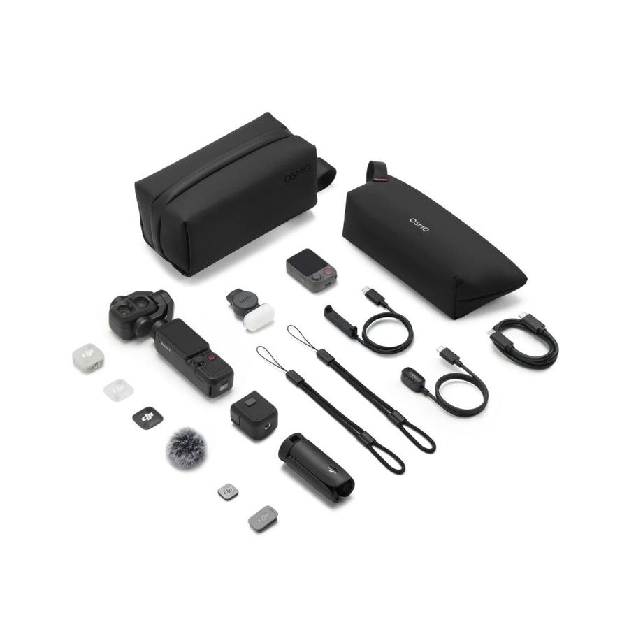 Экшн-камера DJI Osmo Pocket 4P Vlog Combo Черный (Black)