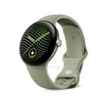 Умные часы Google Pixel Watch 5 41mm Wi-Fi Золотой/Зеленый (Pyrite/Hazel)