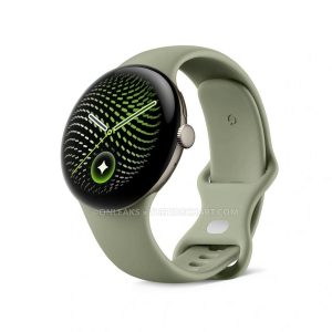 Умные часы Google Pixel Watch 5 41mm Wi-Fi Золотой/Зеленый (Pyrite/Hazel)