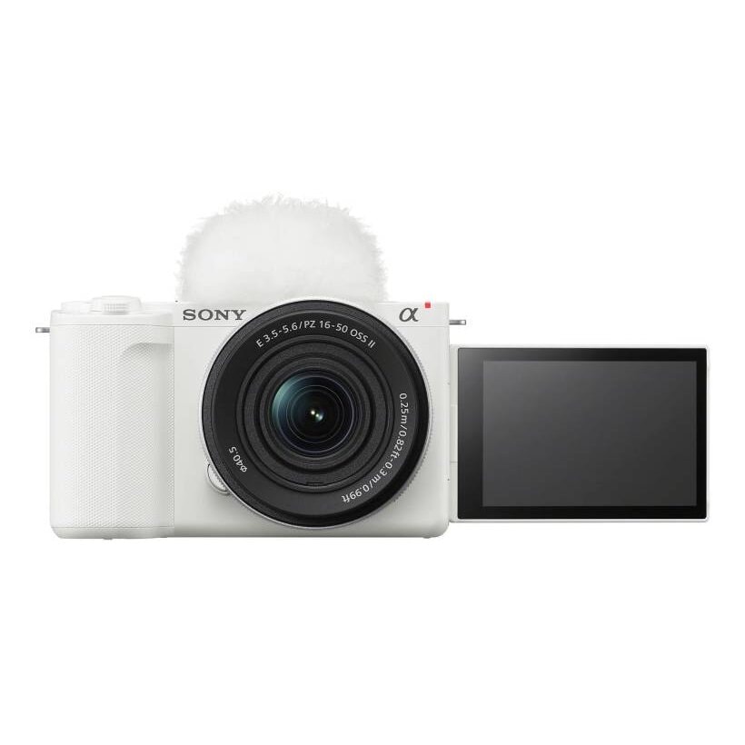 Фотоаппарат Sony ZV-E10 Kit 16-50mm II Белый (White)