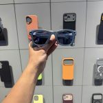 Умные очки Ray-Ban Wayfarer Matte Jeans/Polar Dusty Blue (RW4006) (Б/У)