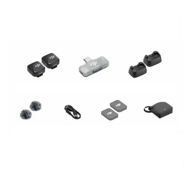 Беспроводной микрофон DJI Mic Mini (2 TX + 1 RX Phone Adapter)