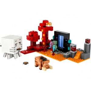 Конструктор LEGO Minecraft 21255 The Nether Portal Ambush