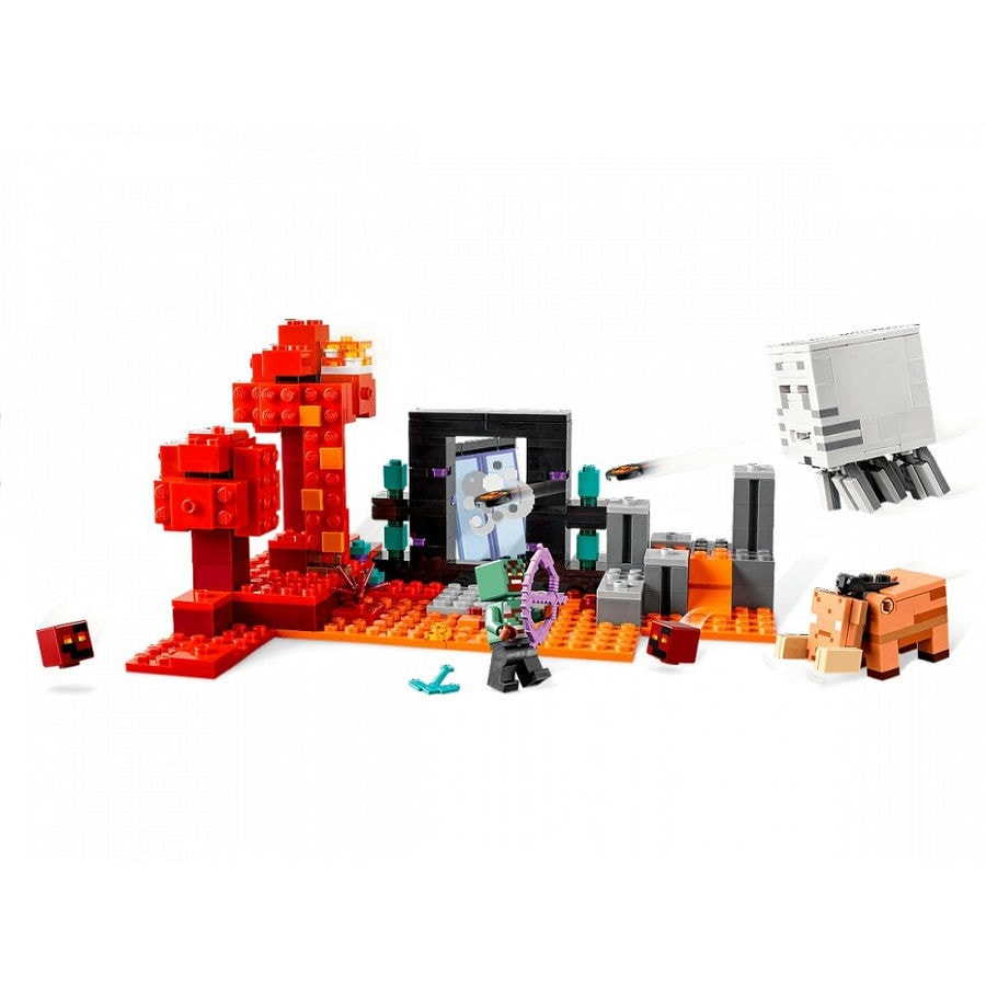 Конструктор LEGO Minecraft 21255 The Nether Portal Ambush