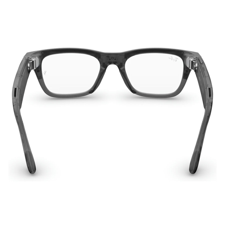 Умные очки Ray-Ban Meta Blazer Optics (Gen 2) Matte Transparent Ice Grey (M) (RW7001)