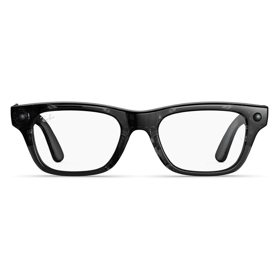 Умные очки Ray-Ban Meta Blazer Optics (Gen 2) Shiny Transparent Black (L) (RW7001)