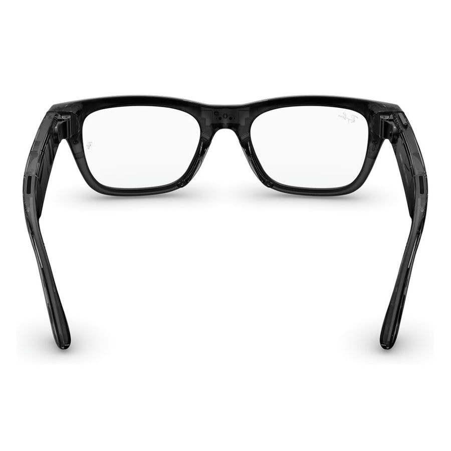 Умные очки Ray-Ban Meta Blazer Optics (Gen 2) Shiny Transparent Black (L) (RW7001)
