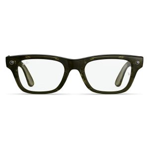 Умные очки Ray-Ban Meta Blazer Optics (Gen 2) Shiny Transparent Dark Olive (L) (RW7001)