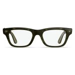 Умные очки Ray-Ban Meta Blazer Optics (Gen 2) Shiny Transparent Dark Olive (M) (RW7001)
