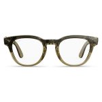 Умные очки Ray-Ban Meta Scriber Optics (Gen 2) Shiny Transparent Stone Beige (RW7002)