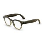 Умные очки Ray-Ban Meta Scriber Optics (Gen 2) Shiny Transparent Stone Beige (RW7002)
