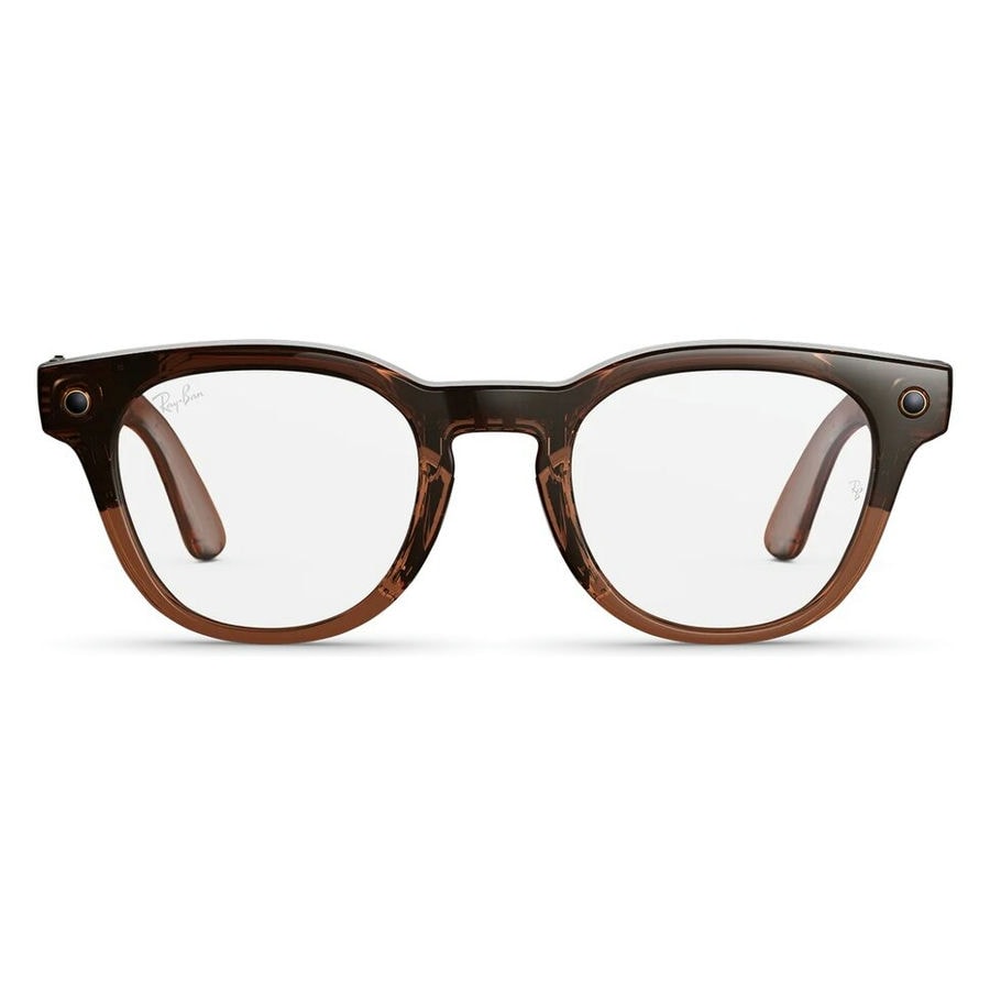 Умные очки Ray-Ban Meta Scriber Optics (Gen 2) Shiny Transparent Umber (RW7002)