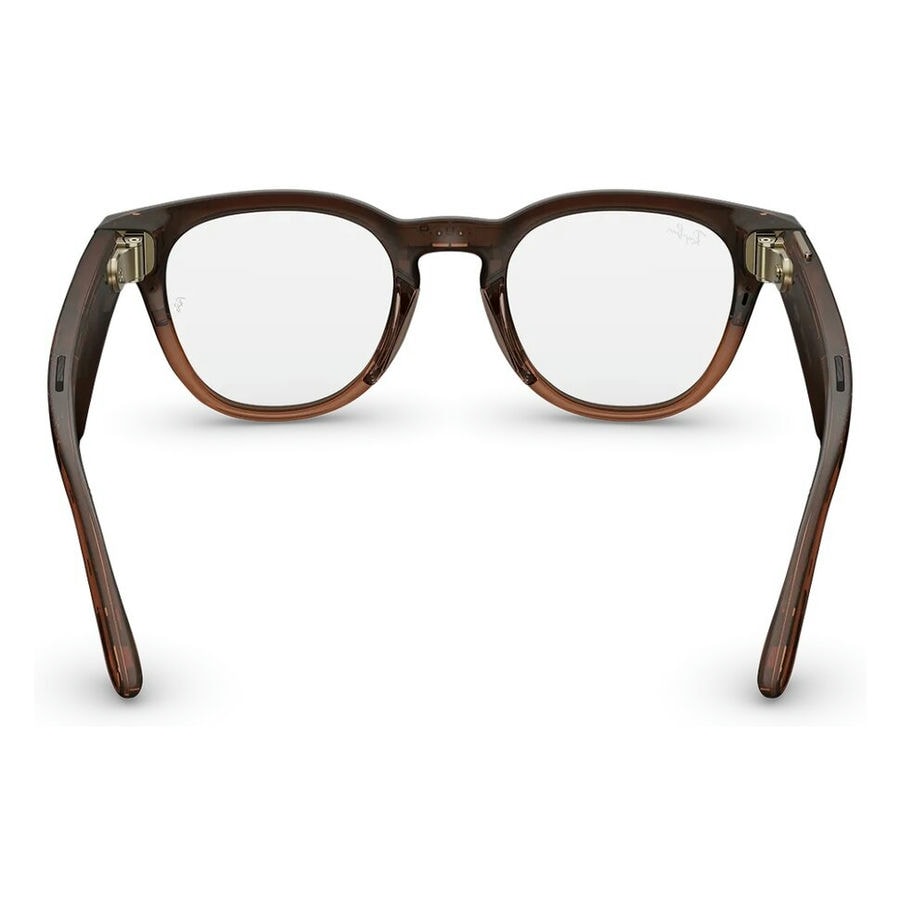 Умные очки Ray-Ban Meta Scriber Optics (Gen 2) Shiny Transparent Umber (RW7002)