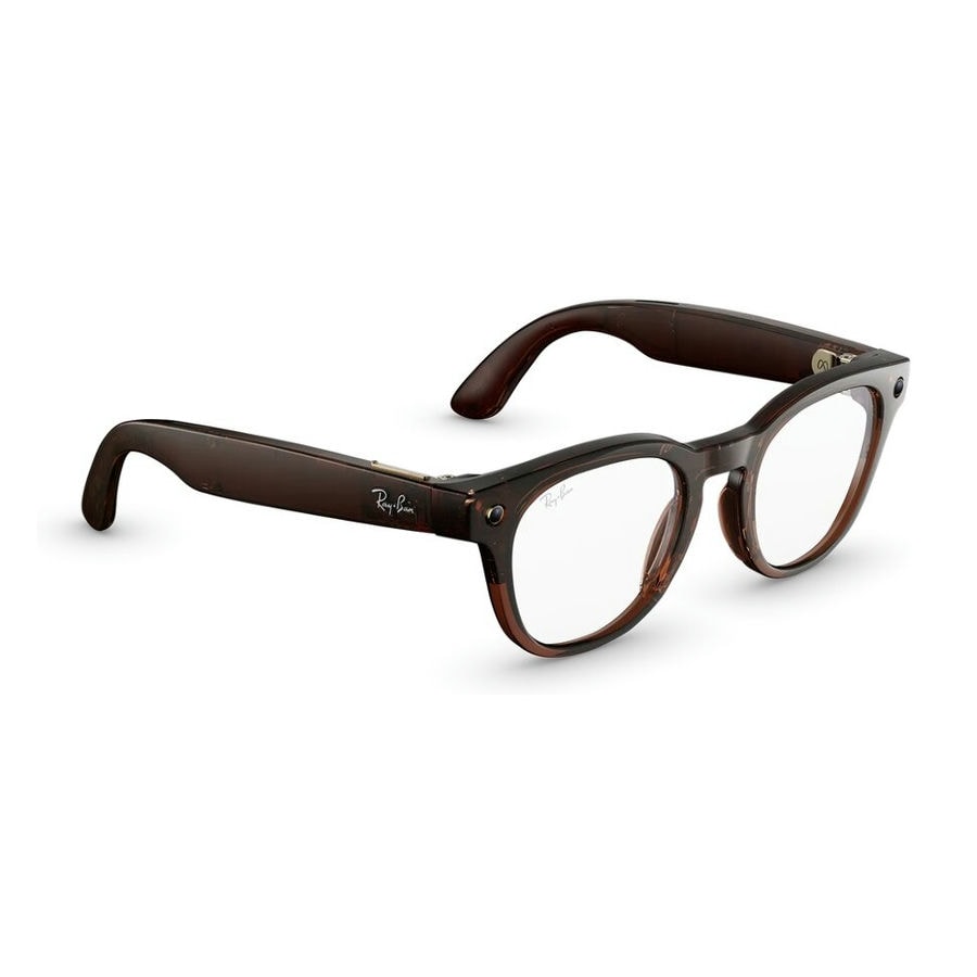 Умные очки Ray-Ban Meta Scriber Optics (Gen 2) Shiny Transparent Umber (RW7002)