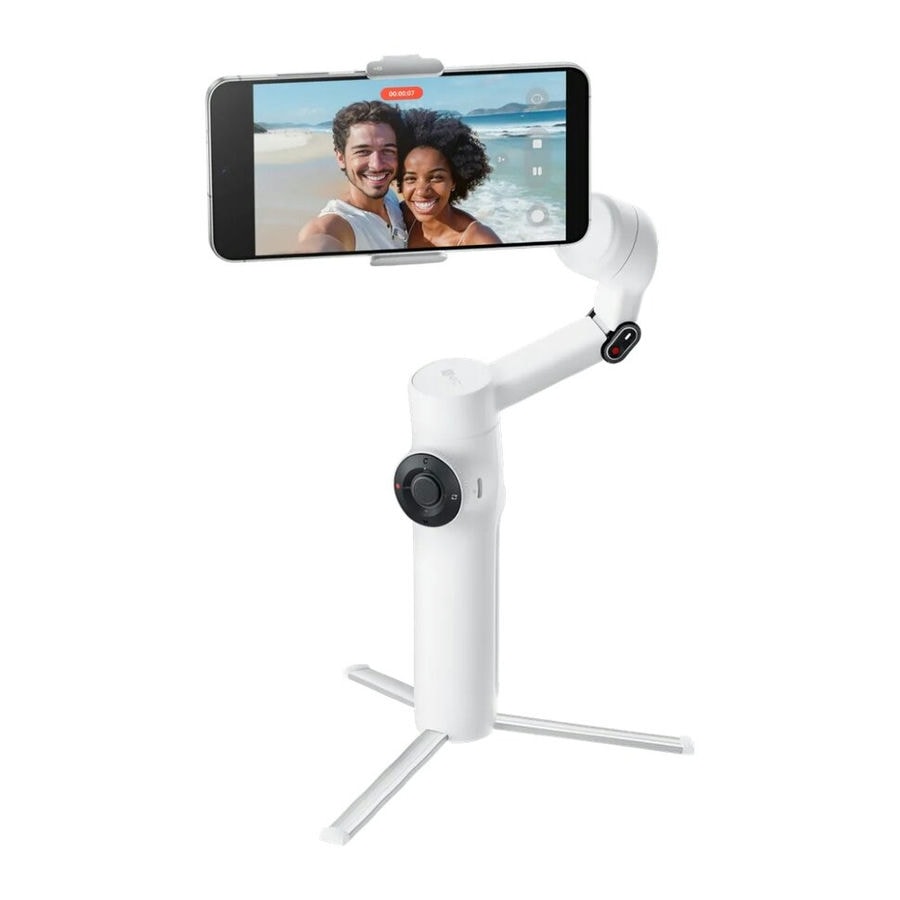 Электрический стабилизатор Insta360 Flow 2 AI Tracker Bundle Белый (Arctic White)