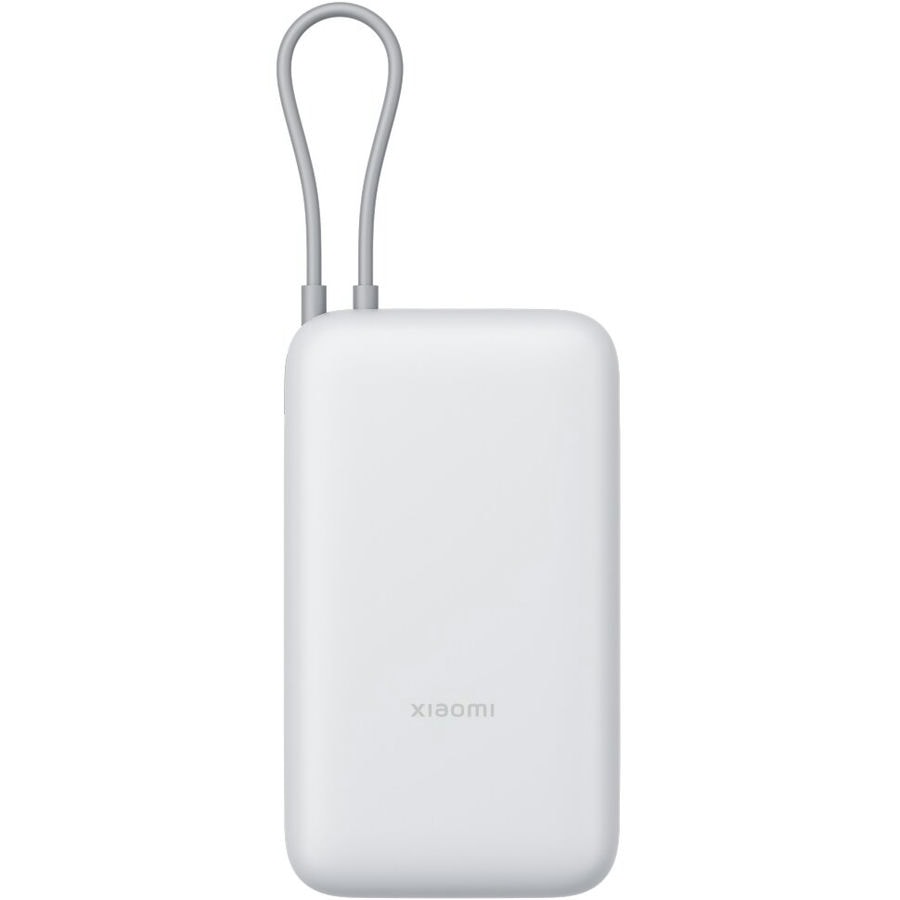 Внешний аккумулятор Xiaomi Power Bank 20000mAh Integrated Cable Серый (Light Gray)